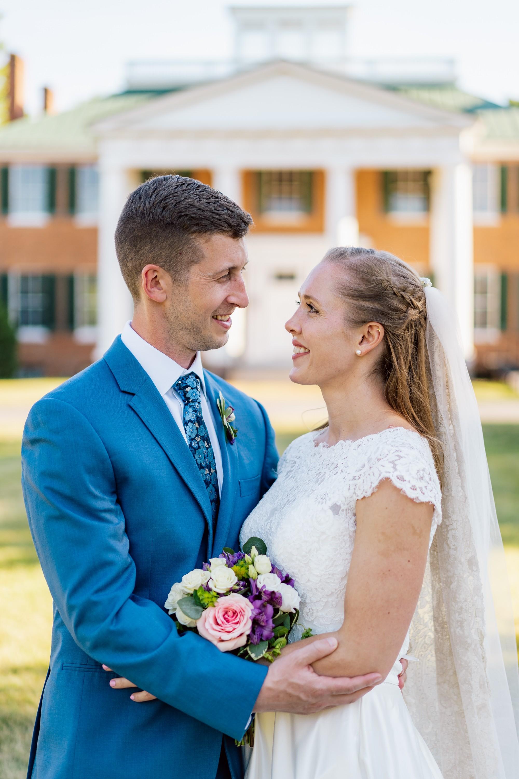 Simple and Timeless during Georgie and Ali's Wedding Day at Historic Long Branch in Boyce, VA.