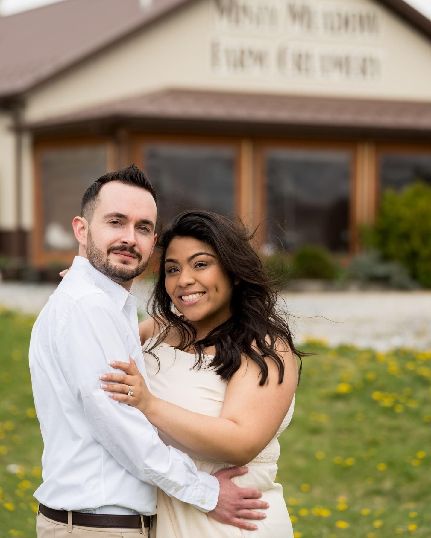 Misty and Foggy Engagement at Misty Meadows Farm Creamery in Smithsburg, MD