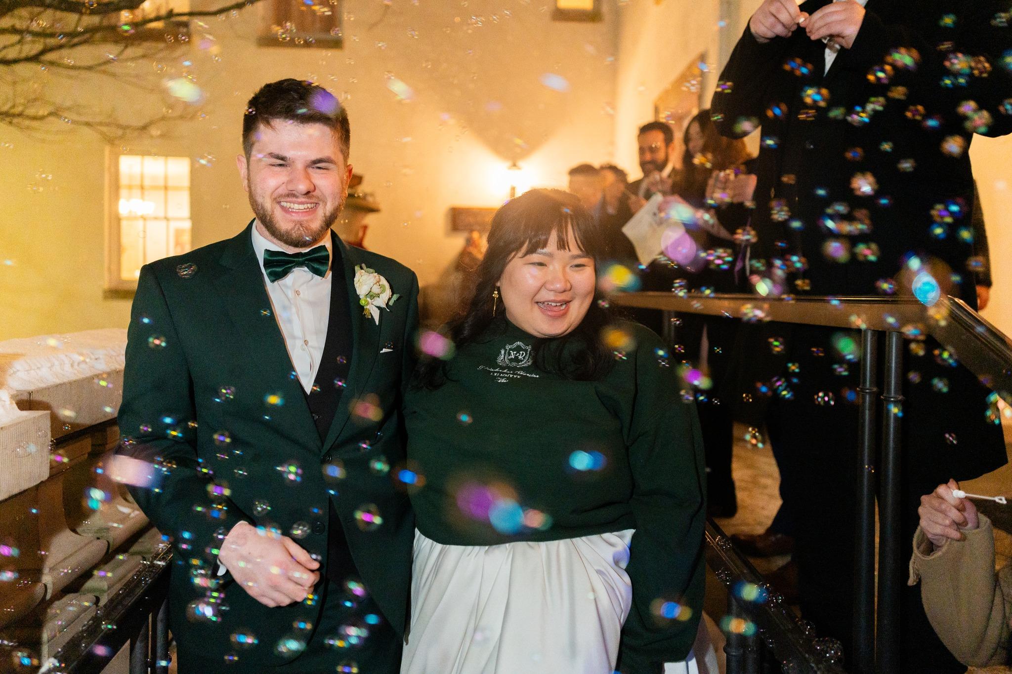 A Winter Wedding at the Liriodendron Mansion